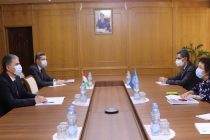 Economic Minister Meets with UN Resident Coordinator for Tajikistan