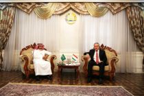 FM Muhriddin Receives Saudi Ambassador