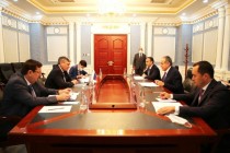 Muhriddin and Rudenko Discuss Tajik-Russian Relations