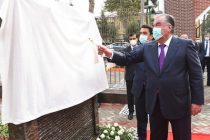 Emomali Rahmon Inaugurates a Number of Facilities in Dushanbe