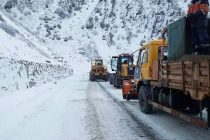 IRS: Dushanbe-Chanak Road Is Open Despite the Incessant Snowfall