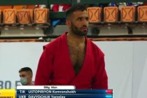 Tajik Wrestler Ustopiriyon Wins Bronze Medal at the World Sambo Championship