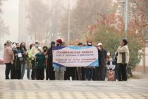 Dushanbe Residents Took Up Nordic Walking