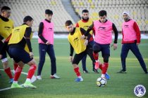 Football Team Preparing to Go Against Jordan