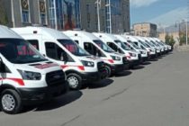 Dushanbe Health Department Receives Several Ambulance Vehicles