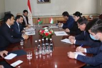 Minister of Culture Davlatzoda Meets Afghan Deputy FM