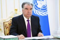 President Emomali Rahmon Attends High Level Panel on Water and Climate