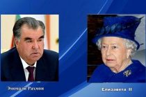 President Emomali Rahmon Sends a Message of Condolences to Elizabeth II