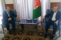 Tajik Ambassador Meets First Vice President of Afghanistan