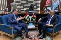 Tajik Ambassador Meets the Minister of Industry and Trade of Afghanistan