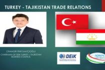 Tajikistan and Turkey Foresee $1 Billion Increase in Volume of Trade