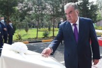 President Emomali Rahmon Opens Soio-eonomic Facilities in Dushanbe