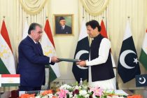 A Package of Agreements Signed Following Tajikistan-Pakistan Talks