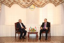 FM Muhriddin Receives Iranian Minister of Energy Ardakanian