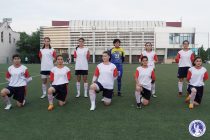 U-20 Women Football Team Holds a Training Camp in Dushanbe