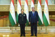 President Emomali Rahmon Meets Chinese State Councilor and Minister of National Defense General Wei Fenghe