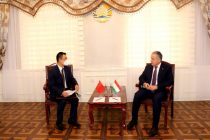 Tajikistan and China Discuss Holding Events Within the SCO