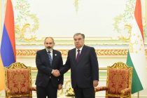 Emomali Rahmon Meets PM Pashinyan of Armenia