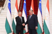 Emomali Rahmon Meets President Mirziyoyev of Uzbekistan