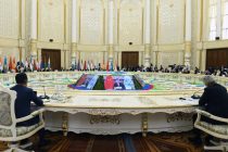 President of Tajikistan Emomali Rahmon Chairs SCO Jubilee Summit in Dushanbe