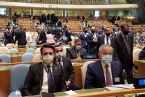 Tajikistan’s Delegation Participates in the Opening of the General Debates of the 76th Session of the UN General Assembly