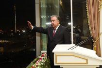 President Emomali Rahmon Attends Gala Marking 30th Anniversary of State Independence