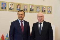 Chairman of the CIS Executive Committee Meets Tajik Ambassador to Russia