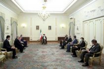 FM Muhriddin Meets with Iranian President Raisi