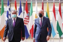 President Emomali Rahmon Met with President of the European Council Charles Michel