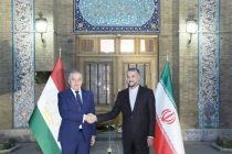 Tajik and Iranian Foreign Ministers Meet in Tehran