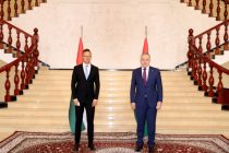 Tajikistan and Hungary Sign Memorandum of Understanding on Diplomatic Training