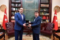 Ambassador of Tajikistan to Turkey Meets Governor of Ankara