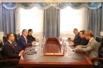 Foreign Minister Receives Russian Ambassador to Tajikistan