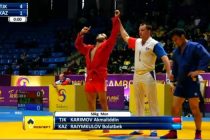 Karimov and Khusravov Reach Finals of the World Sambo Championship