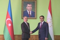 Speaker of the National Assembly Meets Ambassador of Azerbaijan to Tajikistan