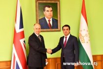 Speaker of the National Assembly Receives Ambassador of the United Kingdom to Tajikistan