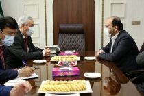 Tajik Ambassador Meets Iranian Governor-General of Hormozgan Province