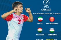 Tajikistan Will Host Another International Football Tournament
