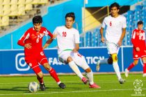 Tajikistan and Iran Tie at the 2021 U-15 CAFA Championship