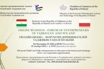 Tajikistan and Poland Plan to Increase Trade Ties