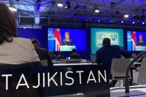 Tajikistan’s Delegation Participates at COP26 Summit in Glasgow