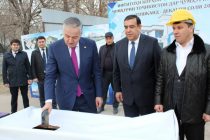 Construction of Tajikistan’s Embassy in Uzbekistan Begins in Tashkent
