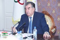 Raja Randhir Singh Congratulates Emomali Rahmon on Election as President of the National Olympic Committee of Tajikistan