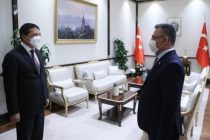 Tajik Minister of Industry and New Technologies Meets Turkish Vice President in Ankara