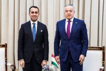 Tajik and Italian Foreign Ministers Meet in Tashkent