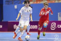 Tajik Team Will Compete for Bronze at the CAFA Women Futsal Championship