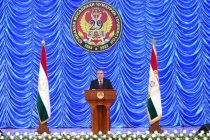 President Emomali Rahmon Attends Gala Event Commemorating the 29th Anniversary of the Founding of the Armed Forces