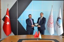 Tajik Ambassador to Turkey Meets President of KOSGEB
