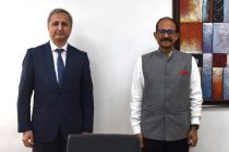 Ambassador of Tajikistan to India Meets Co-Chair of the Executive Committee of the Coalition for Disaster Resilient Infrastructure