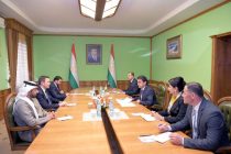 Chairman of Dushanbe Rustam Emomali Receives David Lappartient and Osama Al Shafar
